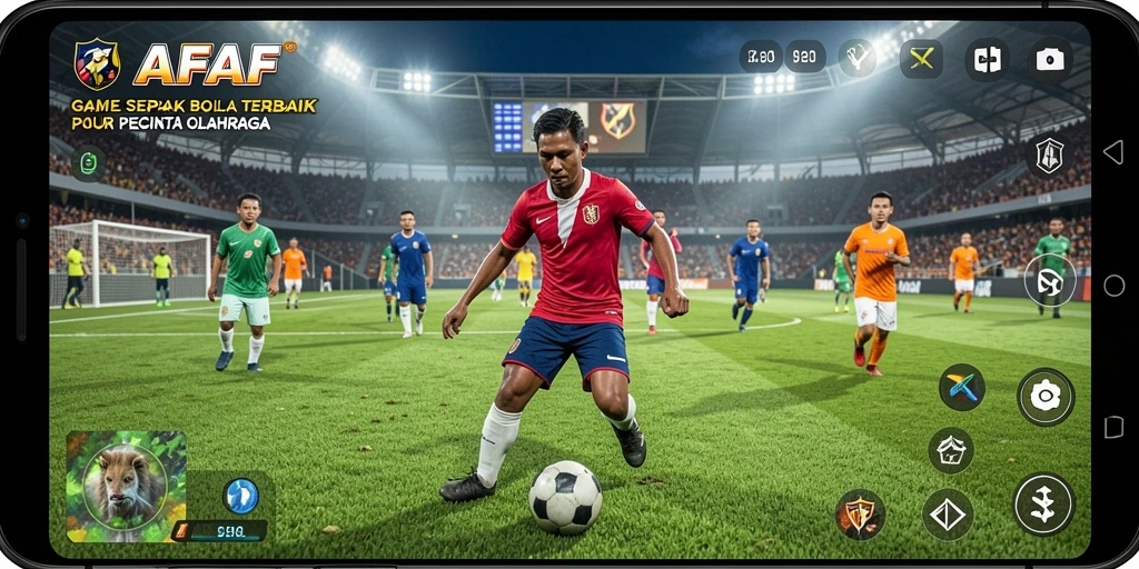 Tampilan gameplay menarik dari AFAF yang seru dan mendebarkan.