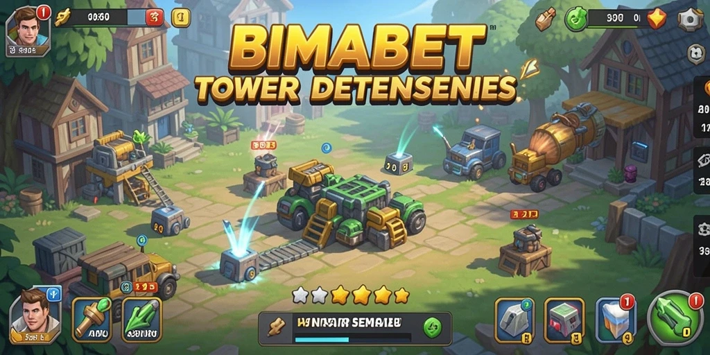 Gameplay seru dan strategi menara di BIMABET.