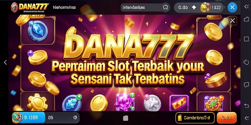 Gameplay DANA777 yang mendebarkan dengan berbagai pilihan slot.