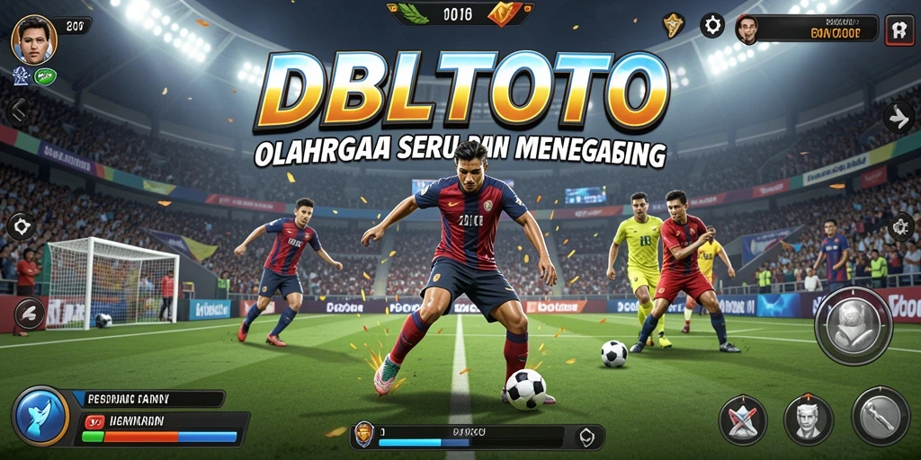 Tangkapan layar game DBLTOTO menampilkan aksi seru dalam olahraga.
