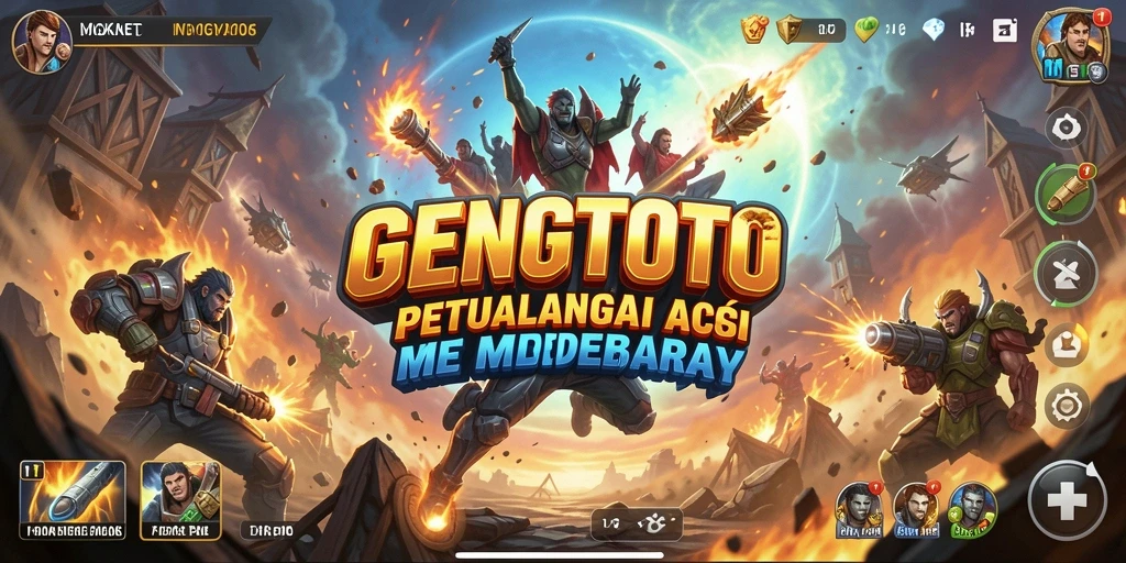 Tampilan gameplay mendebarkan di GENGTOTO dengan aksi yang intens.