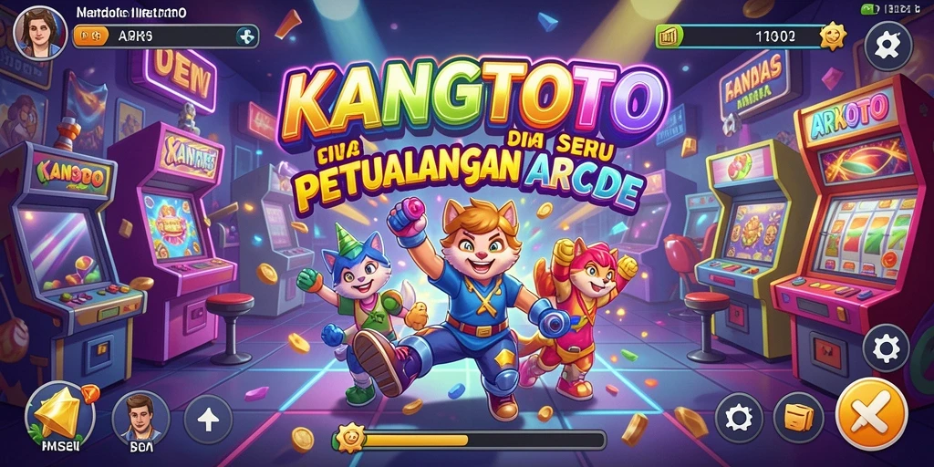Tangkapan layar KANGTOTO menampilkan gameplay menantang dan seru di dunia Arcade.
