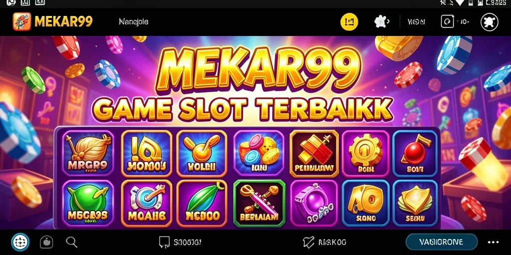 Tangkapan layar gameplay MEKAR99 yang seru dan mendebarkan.