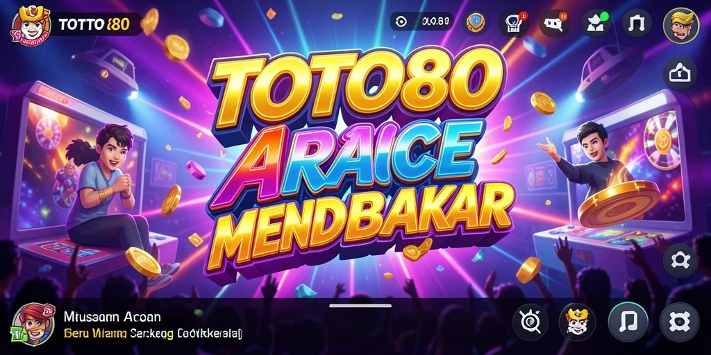 Tampilan gameplay seru dan mendebarkan dari TOTO80.