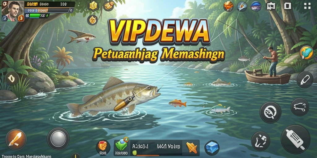 Tangkapan ikan besar dari gameplay VIPDEWA yang seru.